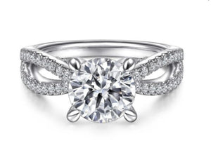 Moissanite Diamond Ring -  خاتم الماس موزنايت | 1 قراط