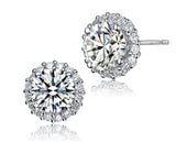 Moissanite Earring- -حلق الماس الموزنايت | 1قراط