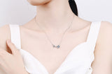 Moissanite Diamond Necklace  قلادة الماس الموزنايت