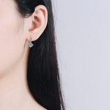 Moissanite Earring- -حلق الماس الموزنايت | 1 قراط