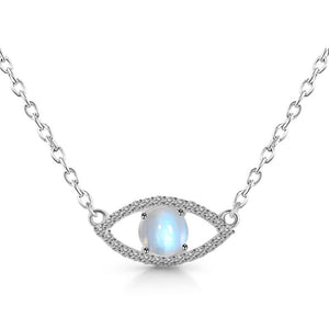 Moonstone Necklace - قلادة حجر القمر