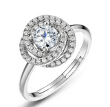 Flower Moissanite Diamond  Set