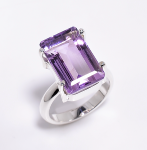 Amethyst  Ring - خاتم حجر الأمثيست