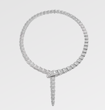 Serpenti Viper Necklace - Bvlgari Diamond Moissanite - قلادة الماس الموزنايت - بلغاري