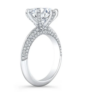 Moissanite Diamond Ring  | 3 Carat -  خاتم الماس موزنايت