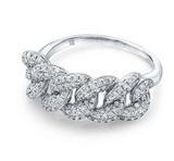 Chaine Diamond Moissanite Ring -  خاتم الماس موزنايت