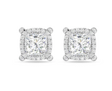 Moissanite Diamond Earring | 5 carat - -حلق الماس الموزنايت