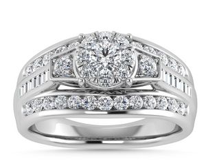 Moissanite Diamond Ring - خاتم الماس موزنايت