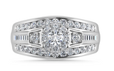 Moissanite Diamond Ring - خاتم الماس موزنايت