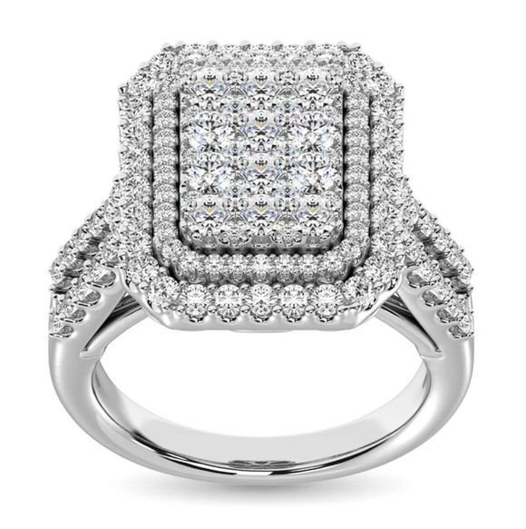 Moissanite Diamond Ring - خاتم الماس موزنايت