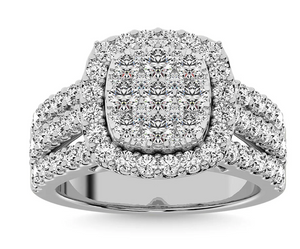 Moissanite Diamond Ring - خاتم الماس موزنايت