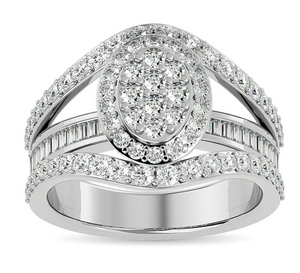 Moissanite Diamond Ring - خاتم الماس موزنايت