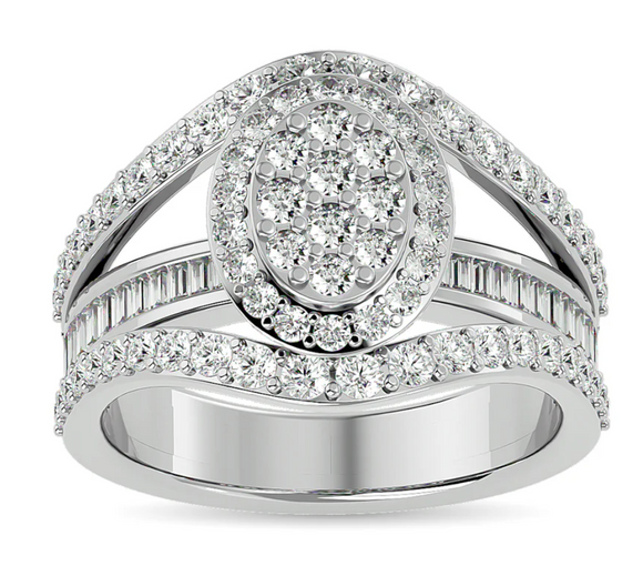 Moissanite Diamond Ring - خاتم الماس موزنايت