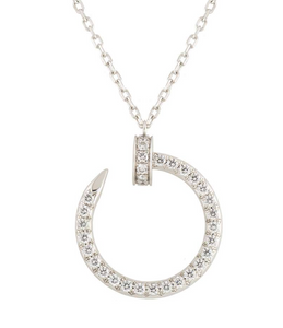 Cartier Juste un Clou  Moissanite Diamond  Necklace-  قلادة الماس الموزنايت | كارتير