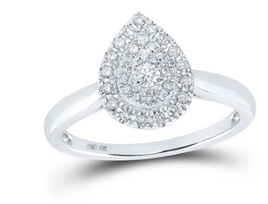 Moissanite Diamond Ring -  خاتم الماس موزنايت