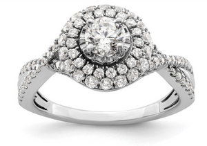 Moissanite Diamond Ring -  خاتم الماس موزنايت