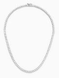 3mm | Moissanite Diamond Tennis Necklace | 0.15 carat |  قلادة الماس الموزنايت تنس