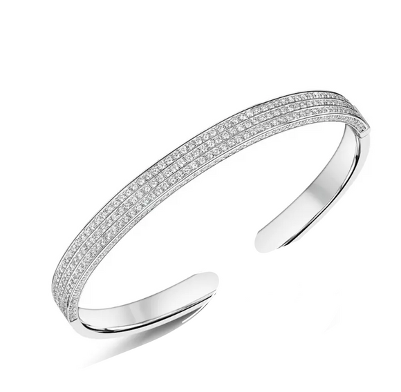 Moissanite Diamond Bracelet  - اسوارة الماس الموزنايت