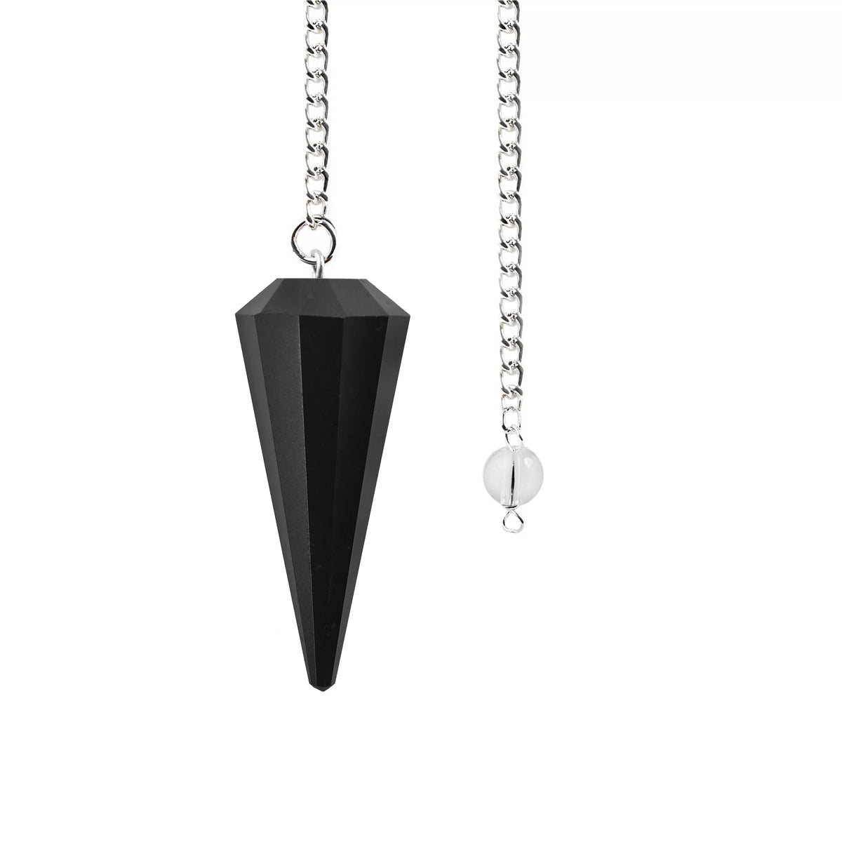 Black Onyx Pendulum - بندول حجر الأونكس الأسود – S&H Gemstone Store