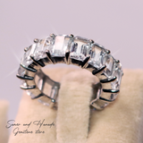 White Topaz ring-خاتم التوباز الابيض